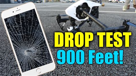 iphone 6 drop test from 100 feet|The ultimate drop test: an Apple iPhone 6 with a rugged.